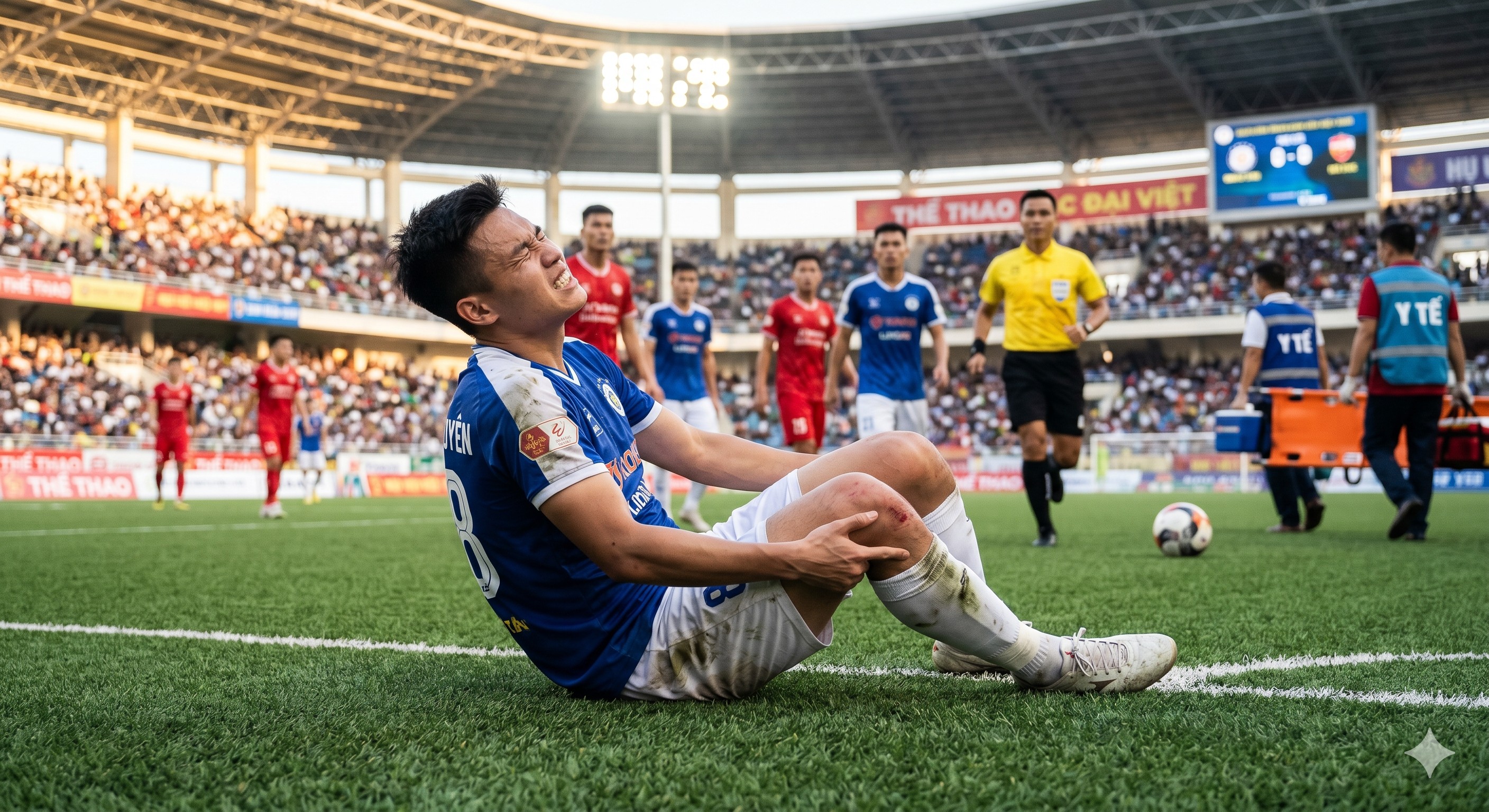 Các chấn thương thường gặp khi chơi thể thao