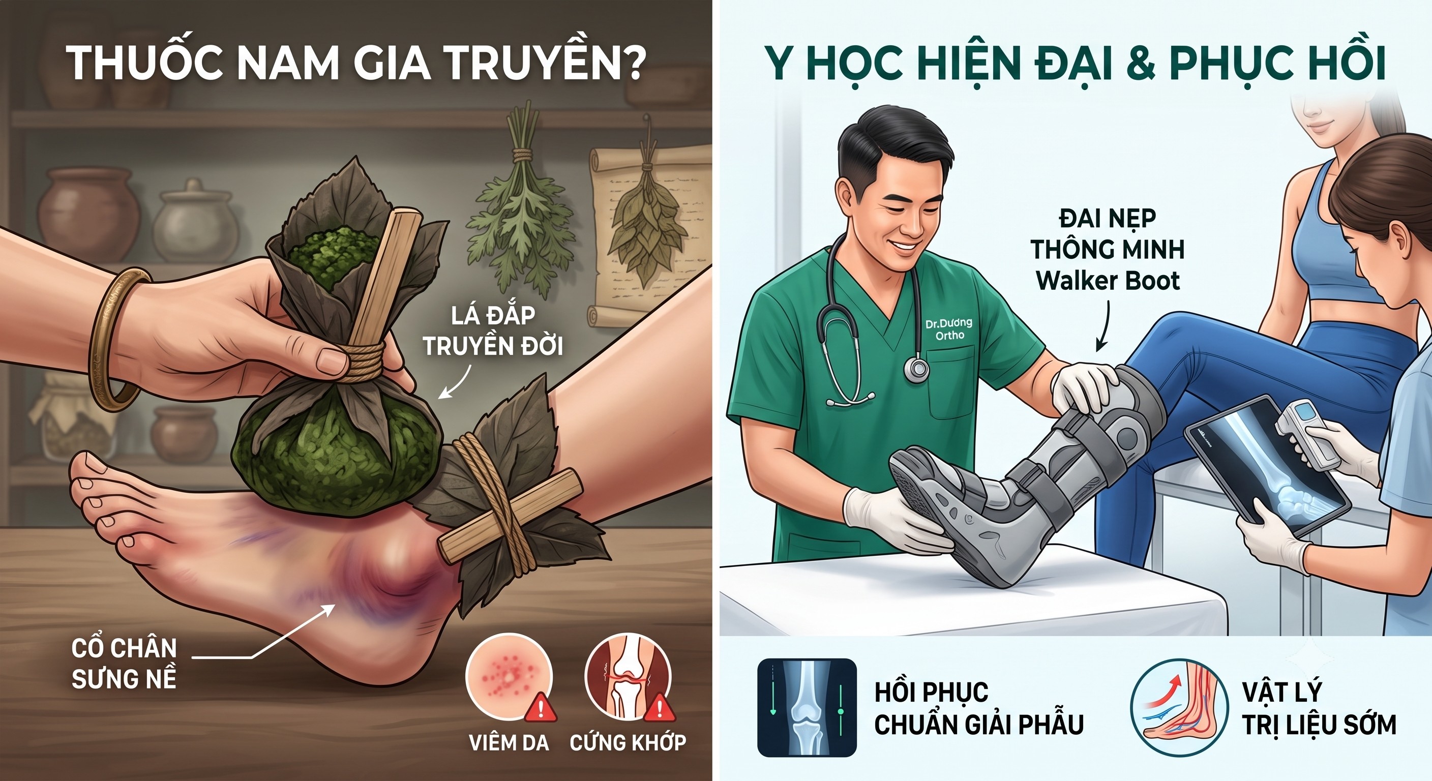 Bài thuốc chữa gãy xương gia truyền 7 đời