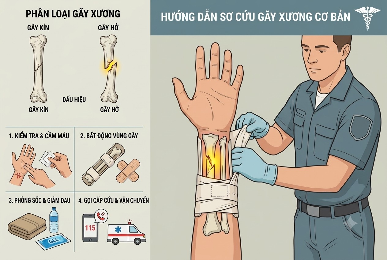 Gãy xương là gì