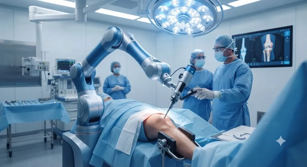 Công nghệ robot thay khớp gối tại bệnh viện Tâm Anh
