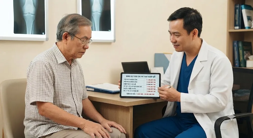 Các loại khớp gối nhân tạo phổ biến hiện nay