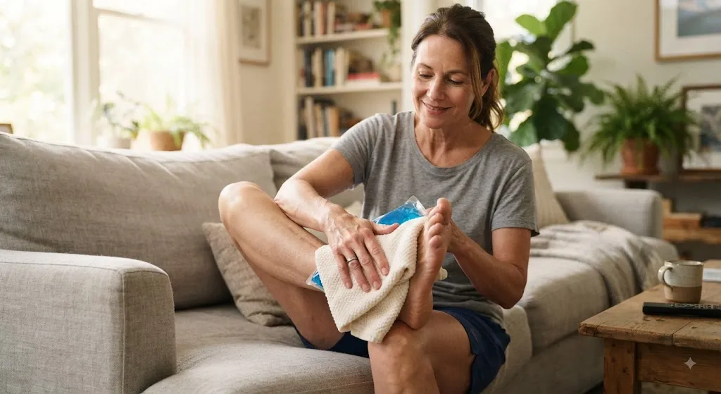 Áp dụng nguyên tắc R.I.C.E trong giai đoạn đầu