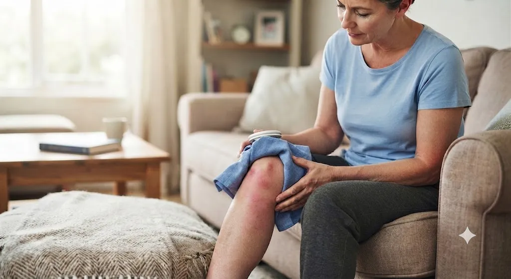 Cách điều trị chân bị trật khớp hiệu quả