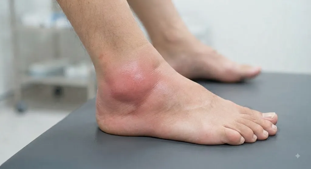 Giãn dây chằng gót chân là gì?
