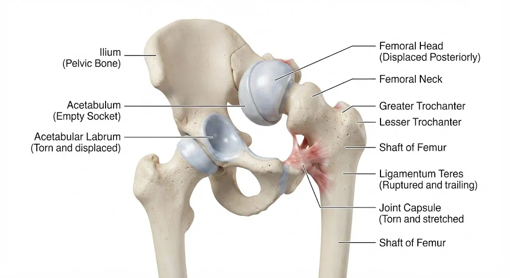 Dấu Hiệu Trật Khớp Háng: Nguyên Nhân, Quy Trình Cấp Cứu Và Điều Trị