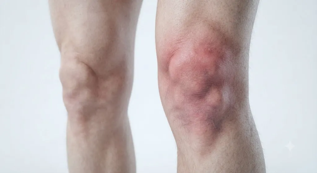 Sưng dây chằng đầu gối và các triệu chứng đau nhức khớp gối
