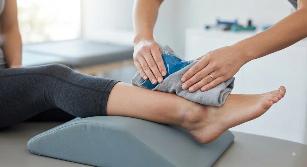 Dãn dây chằng cổ chân bao lâu thì khỏi?