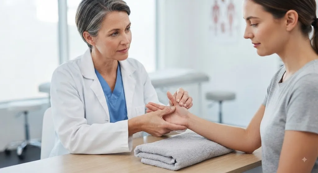 Dấu hiệu nhận biết đau dây chằng ngón tay cái