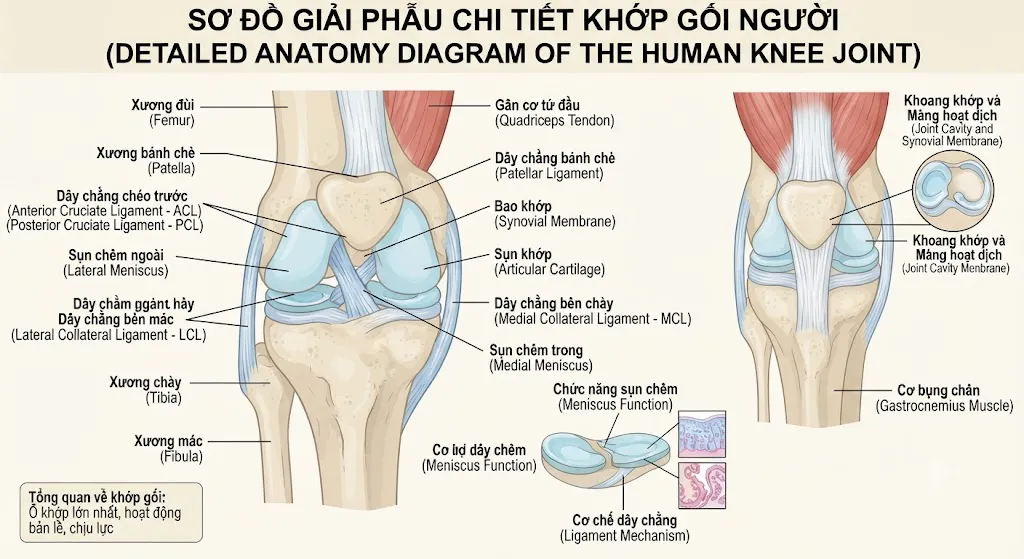 Cách phòng tránh những chấn thương đầu gối