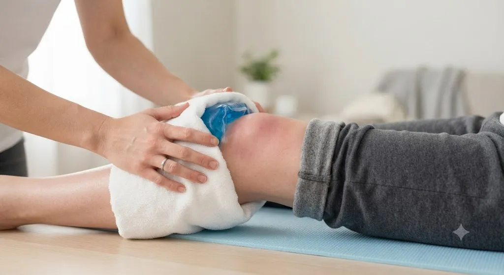 Cách điều trị chấn thương giãn dây chằng gối hiệu quả