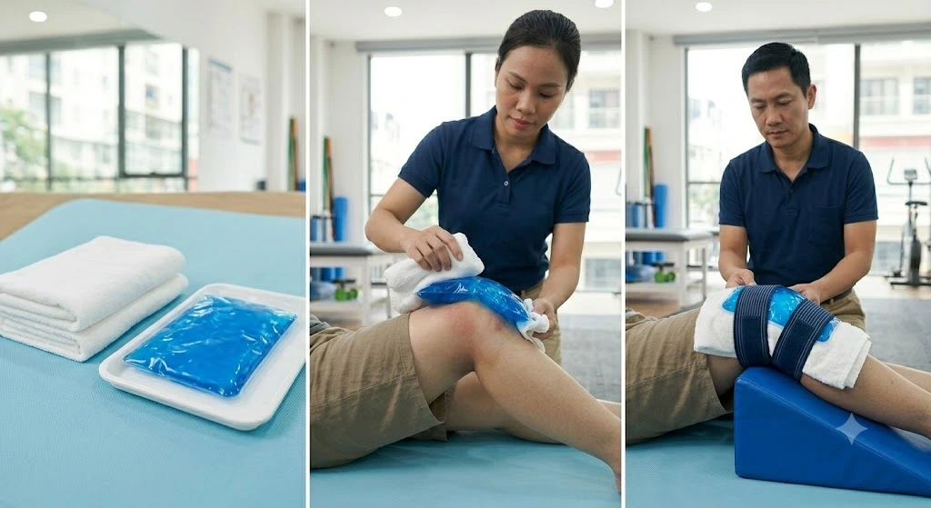 Sơ cứu ban đầu bằng nguyên tắc R.I.C.E