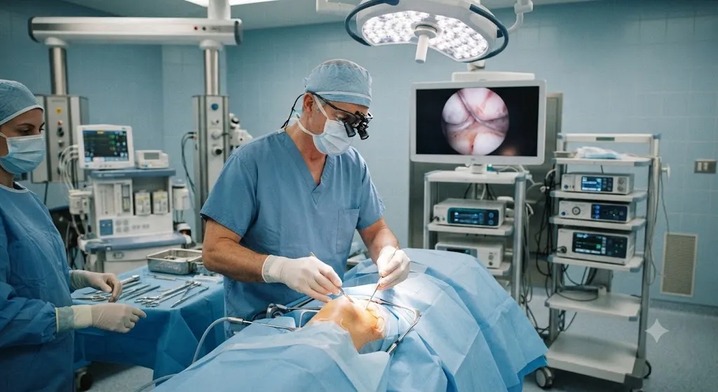 Quy trình phẫu thuật thay khớp gối nhân tạo tại bệnh viện