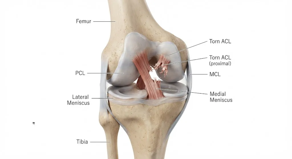 Mổ đứt dây chằng chéo trước là gì?