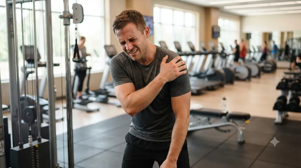 Chấn thương vai khi tập gym là gì?
