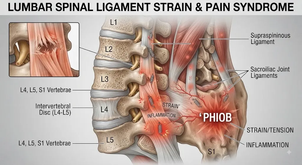 Dấu hiệu nhận biết tổn thương dây chằng liên gai