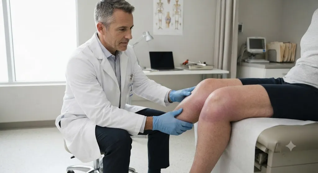 Dấu hiệu nhận biết chân bị trật khớp gối chính xác