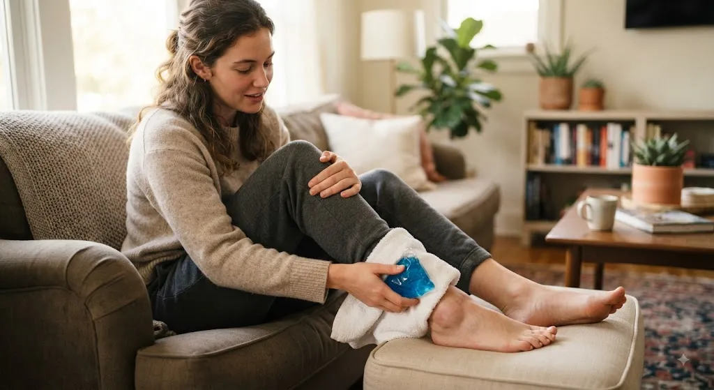 Các cách chữa giãn dây chằng chân hiệu quả tại nhà