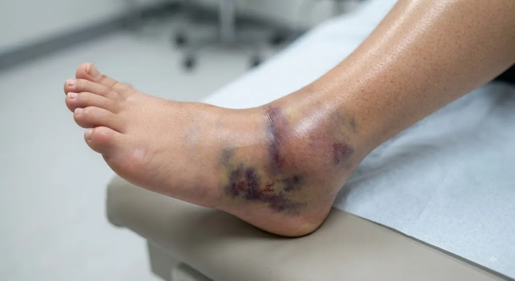 Nguyên nhân phổ biến gây đứt dây chằng mắt cá chân