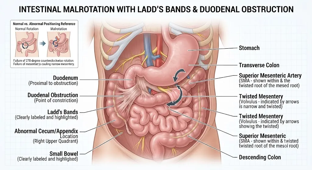 Nguồn gốc và bản chất của dải xơ dây chằng Ladd