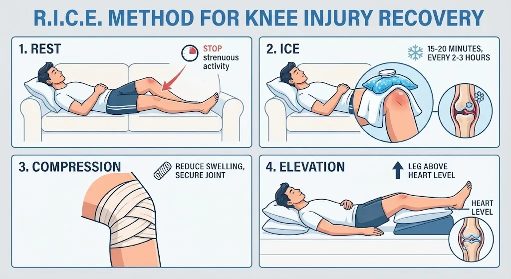 Cách sơ cứu và điều trị đầu gối bị thương hiệu quả chuẩn y khoa 2026