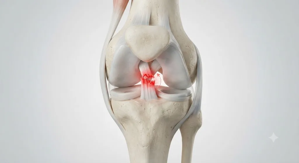  Rách hoặc đứt dây chằng (ACL, PCL, MCL, LCL)