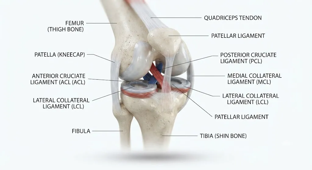 Nguyên nhân gây dập sụn chêm đầu gối