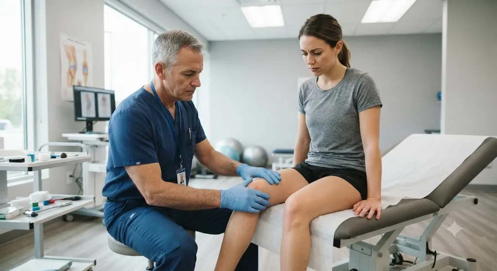 Dấu hiệu nhận biết dập sụn đầu gối
