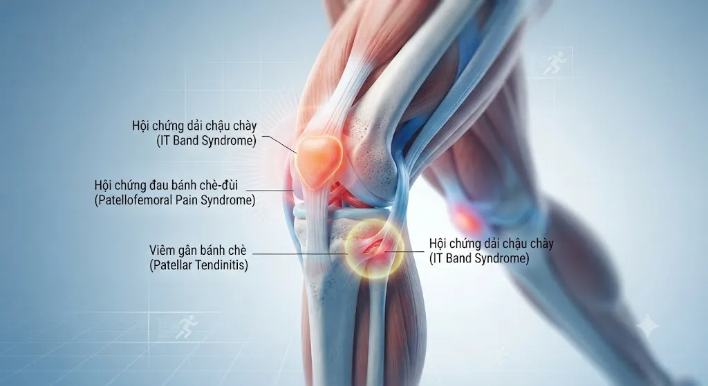 Chấn thương đầu gối khi chạy bộ là gì?
