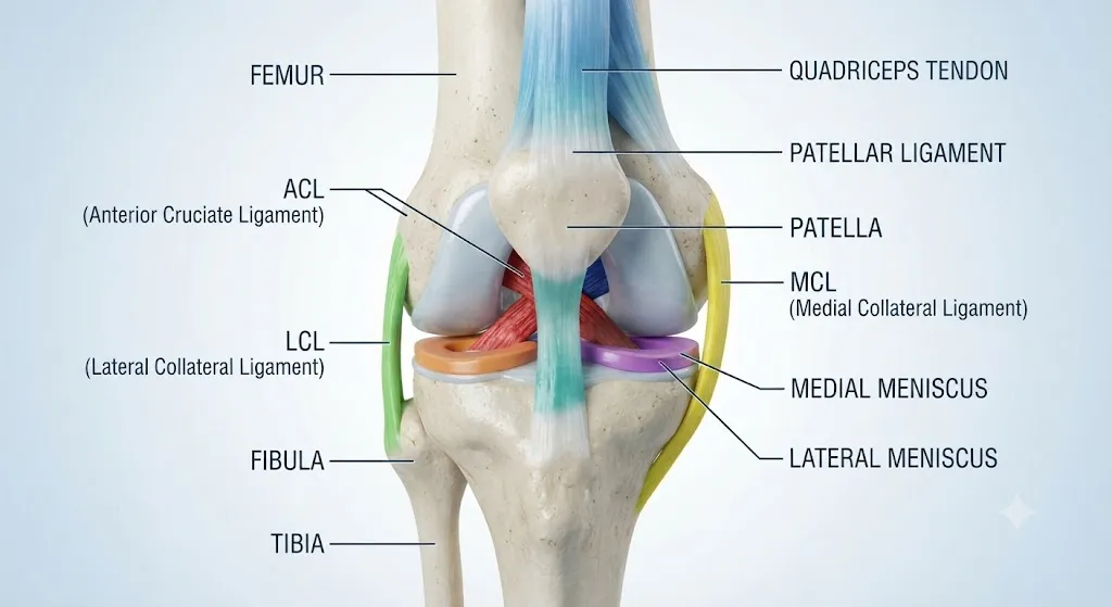 Chấn thương phần mềm đầu gối là gì?